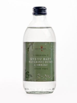 LIMONÁDA Z KVETU BAZY, MATERINEJ DÚŠKY A SMREKU